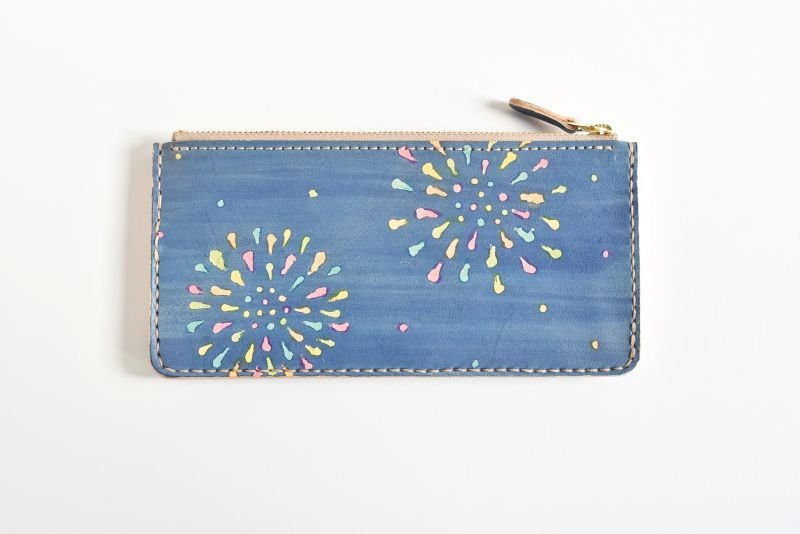 画像4: 花火（スリムな長財布） (4)