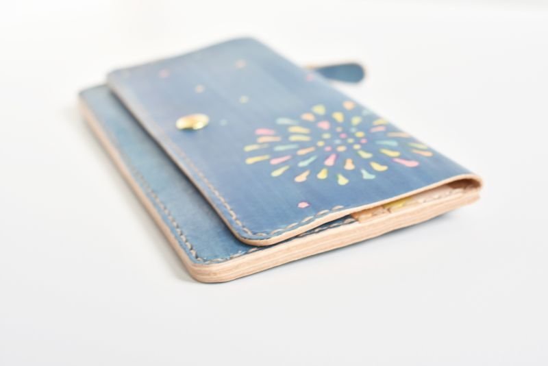 画像3: 花火（スリムな長財布） (3)