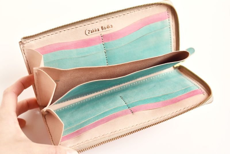 画像7: 春の星空(L字ファスナー長財布 ) (7)