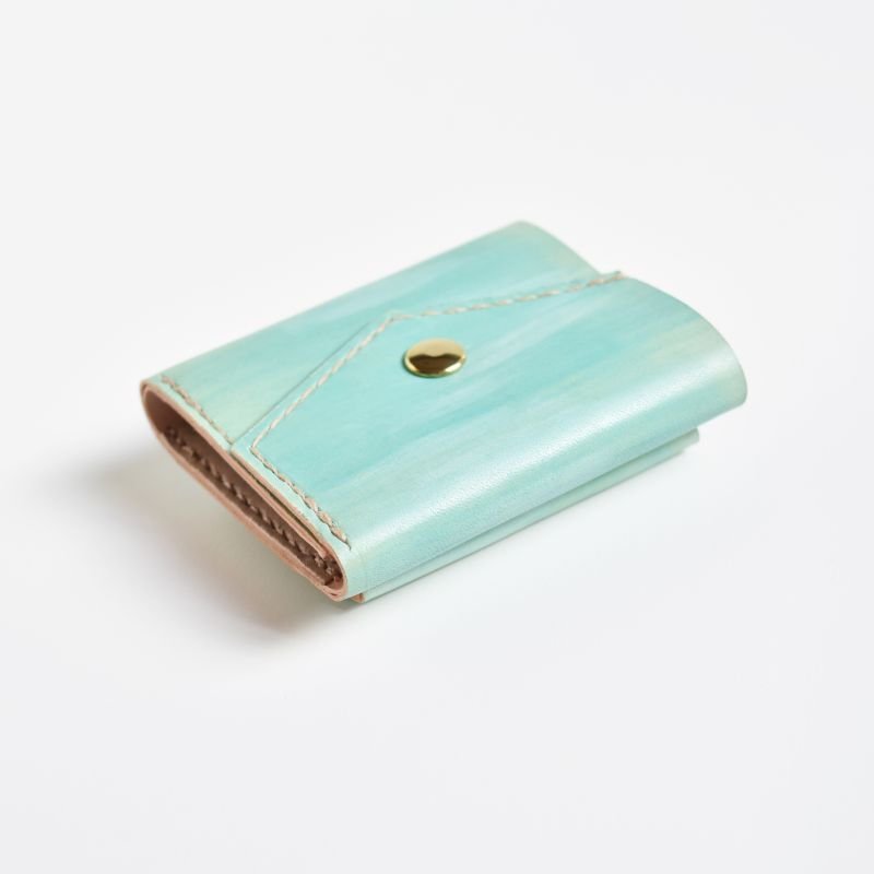 画像5: 空色（ミニ財布） (5)