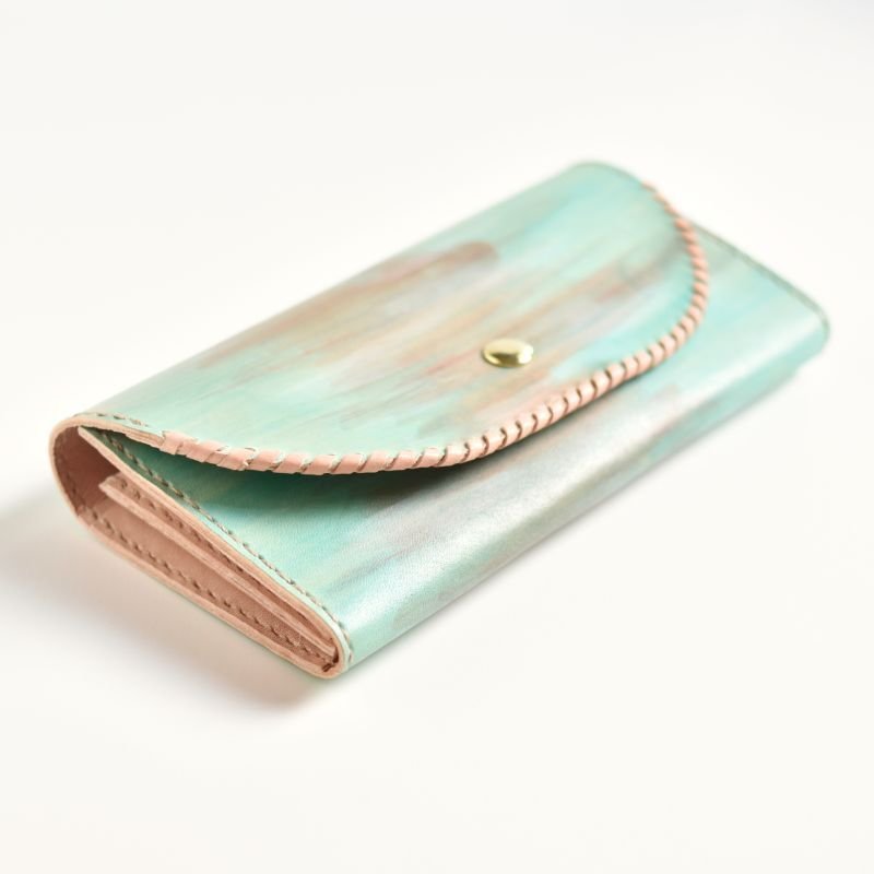 画像3: Sunset（三つ折り長財布） (3)