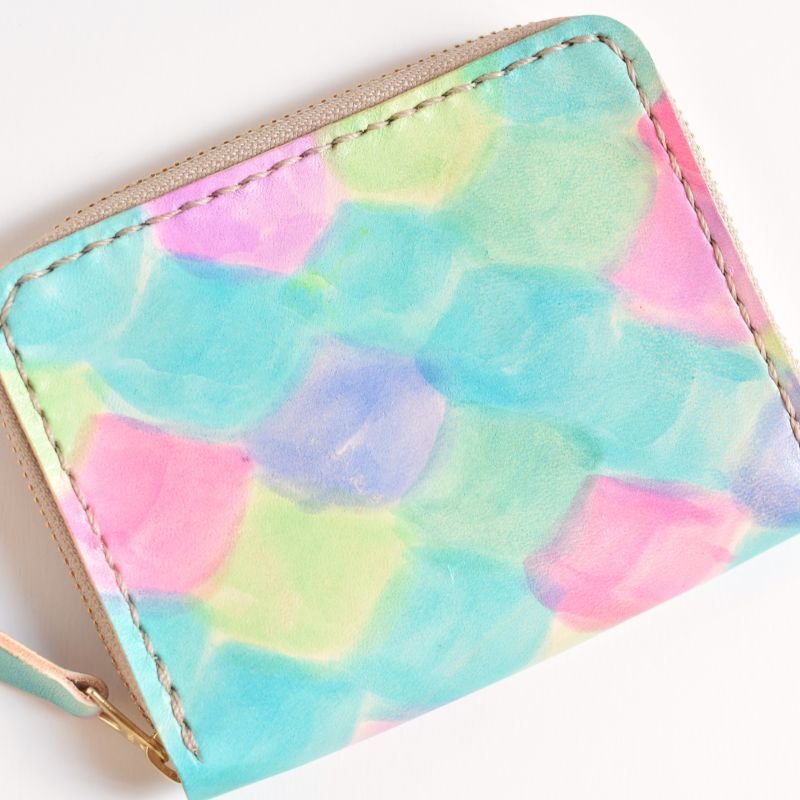 画像2: 人魚姫  No.103（ラウンドファスナー小銭入れ） (2)