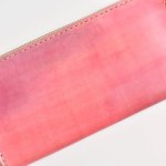 画像2: カントリーレッド  No.83（ラウンドファスナー長財布） (2)
