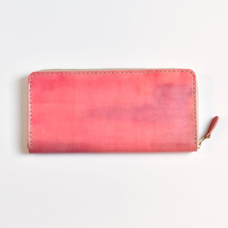 画像5: カントリーレッド（ラウンドファスナー長財布） (5)