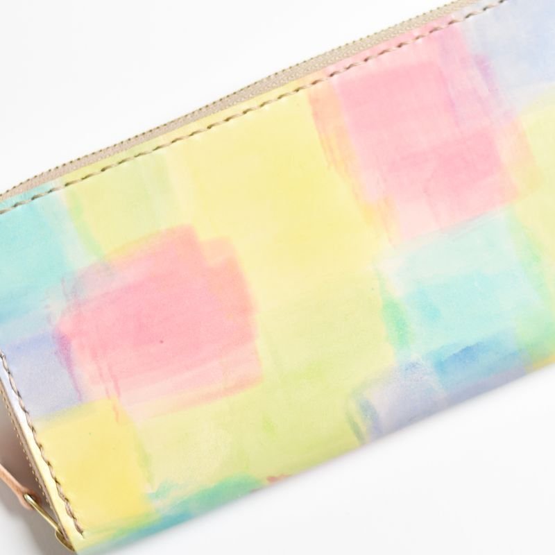 画像2: パステル姫（ラウンドファスナー長財布） (2)