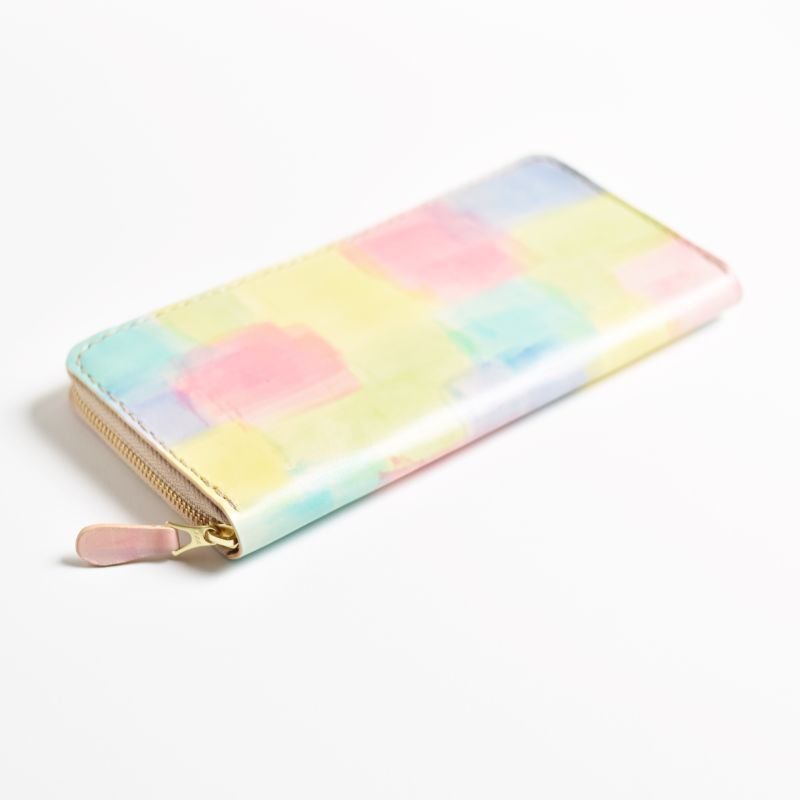 画像4: パステル姫（ラウンドファスナー長財布） (4)