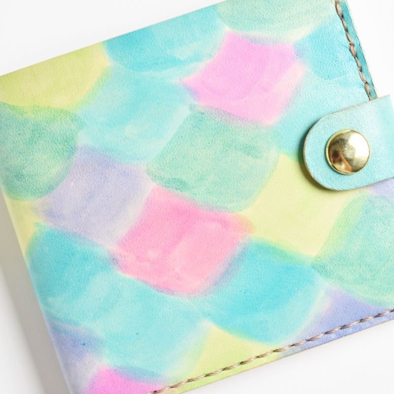 画像2: 人魚姫（ホックの二つ折り財布） (2)