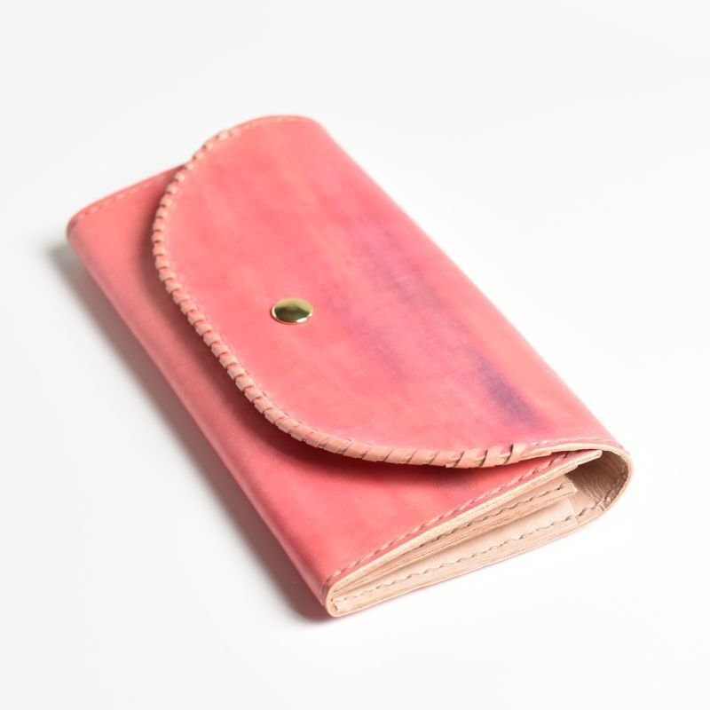 画像4: カントリーレッド（三つ折り長財布） (4)