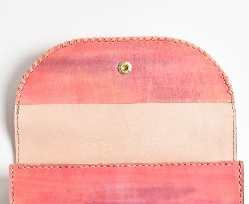 画像8: カントリーレッド（三つ折り長財布） (8)