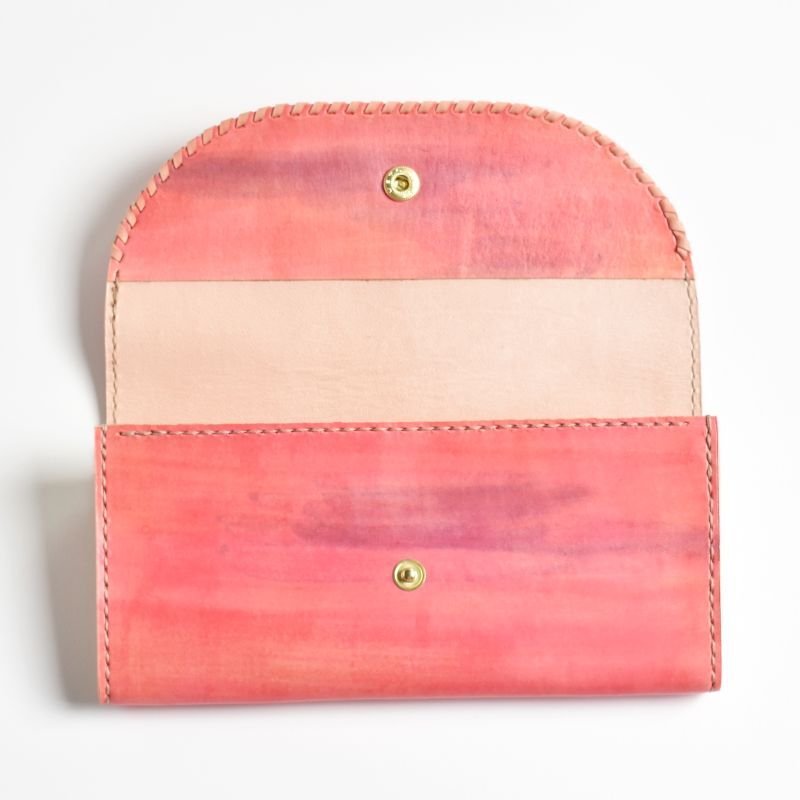 画像7: カントリーレッド（三つ折り長財布） (7)