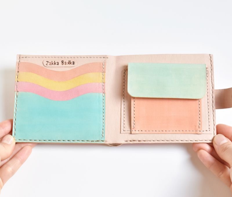 画像6: キャンディ(ホックの二つ折り財布) (6)