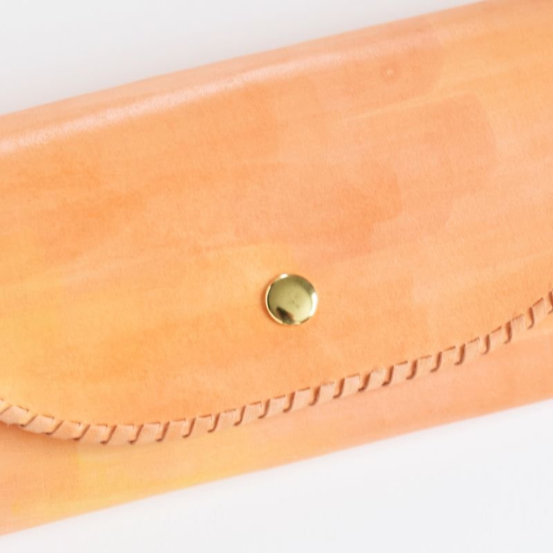 画像2: みかん（三つ折り長財布） (2)