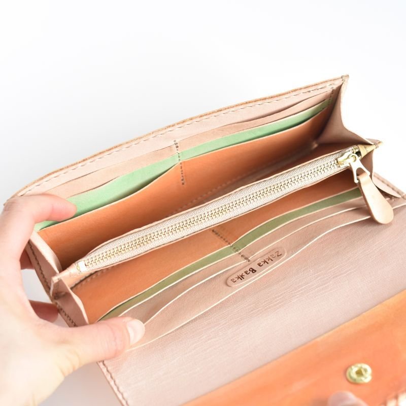 画像10: みかん（三つ折り長財布） (10)