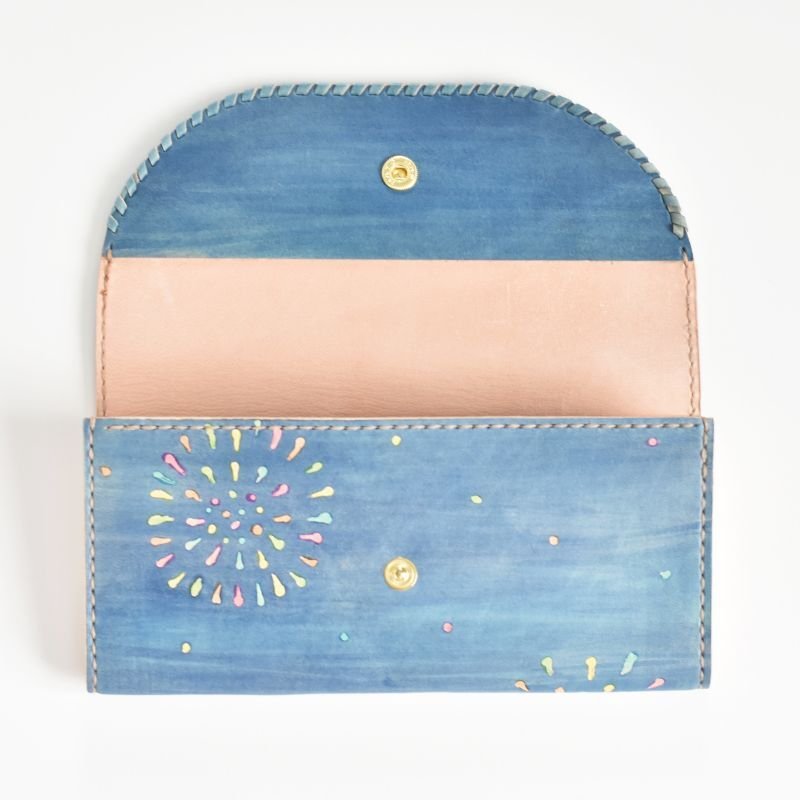 画像8: 花火（三つ折り長財布） (8)