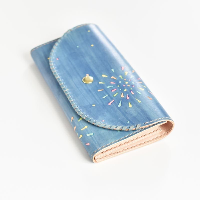 画像4: 花火（三つ折り長財布） (4)