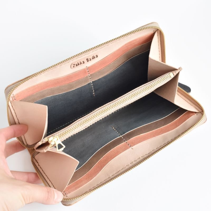 画像6: the Black（ラウンドファスナー長財布） (6)