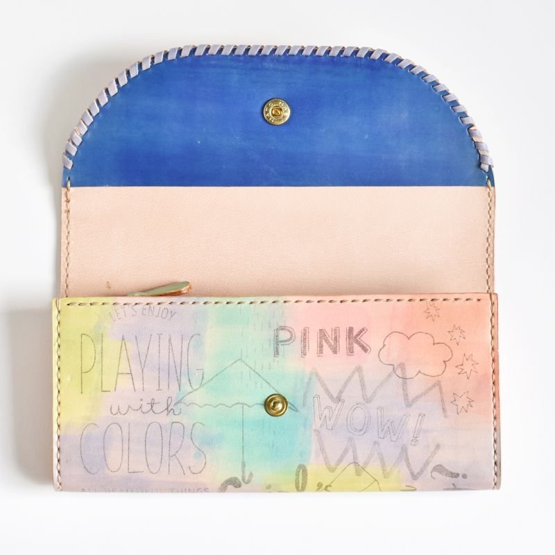 画像7: 【SALE】Graffiti（三つ折り長財布） (7)