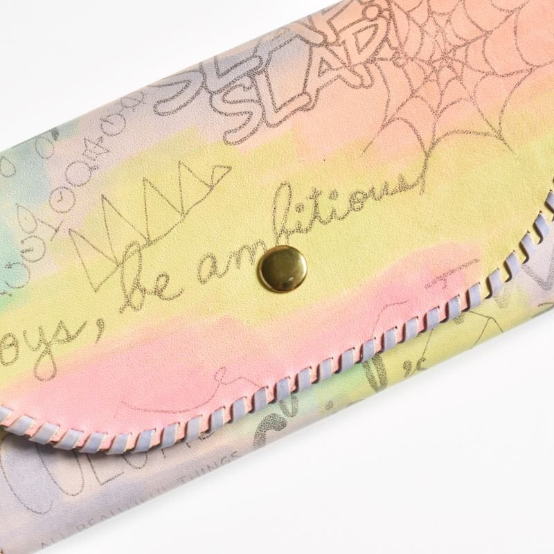 画像2: 【SALE】Graffiti（三つ折り長財布） (2)