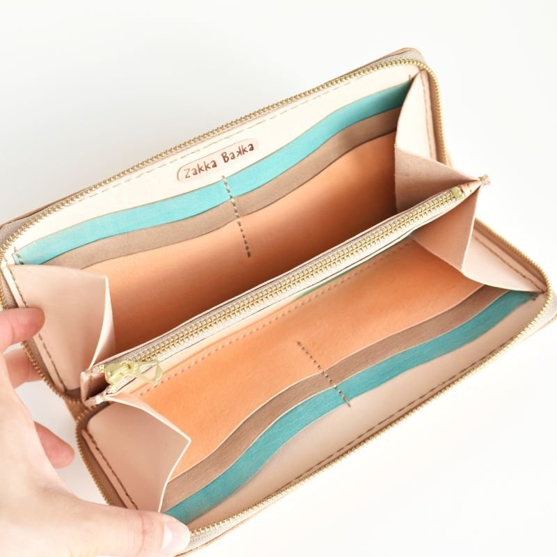 画像6: みかん（ラウンドファスナー長財布） (6)