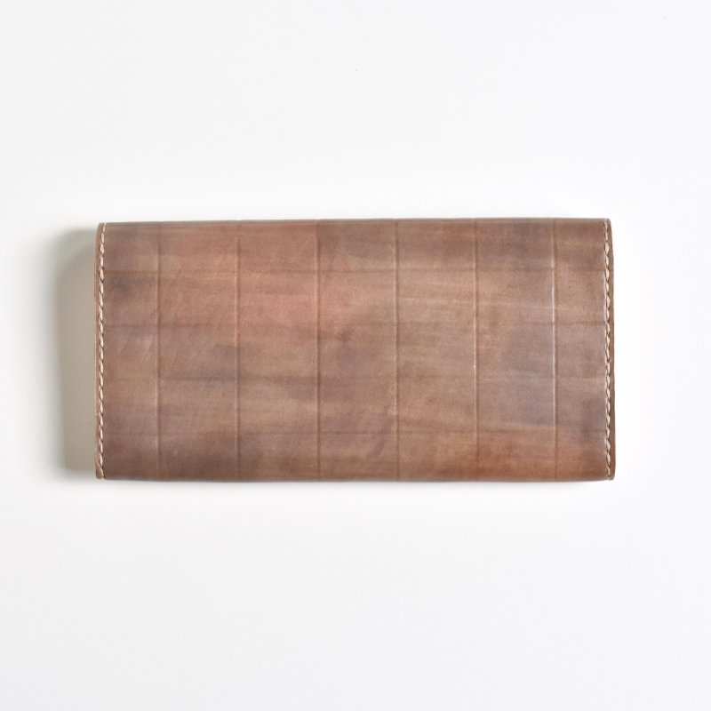 画像2: 【SALE】チョコレート（三つ折り長財布） (2)