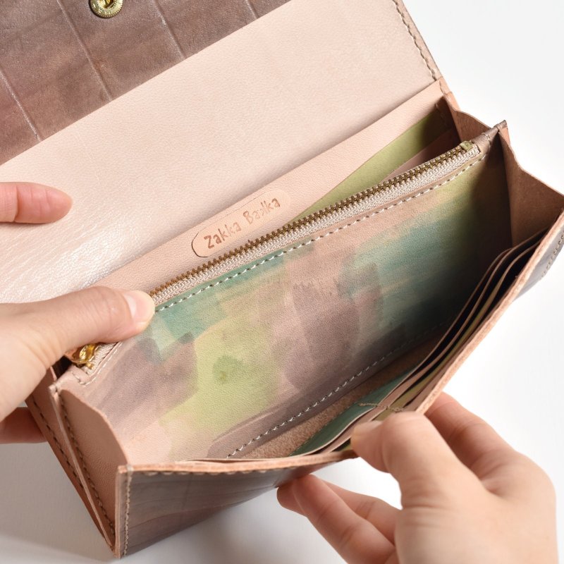 画像10: 【SALE】チョコレート（三つ折り長財布） (10)