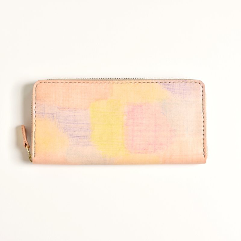 画像1: 【SALE】春風（ラウンドファスナー長財布） (1)