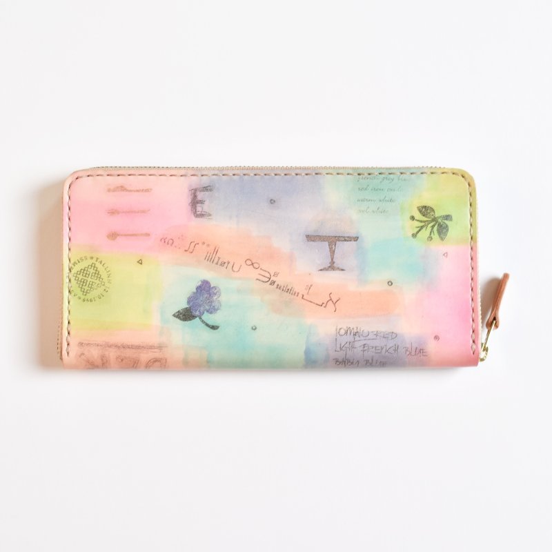 画像2: Graffiti（ラウンドファスナー長財布） (2)