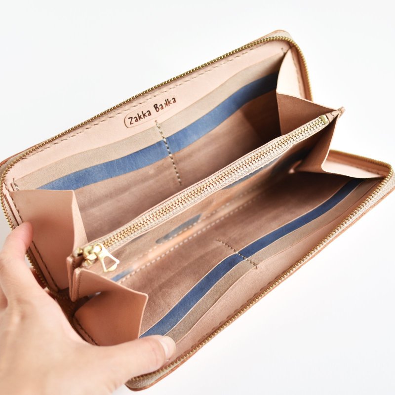 画像6: 秋色（ラウンドファスナー長財布） (6)