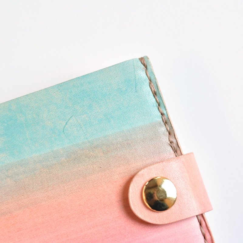 画像2: Sunset（ホックの二つ折り財布） (2)