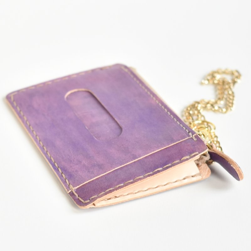 画像4: あずき色(小銭入れつきパスケース) (4)