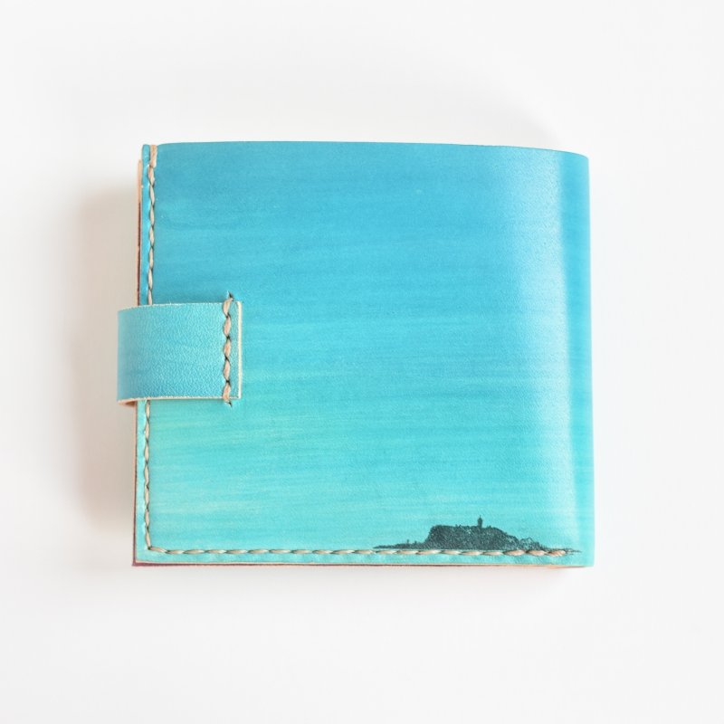 画像3: 海のグラデーション(二つ折り財布) (3)