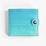 海のグラデーション（二つ折り財布）