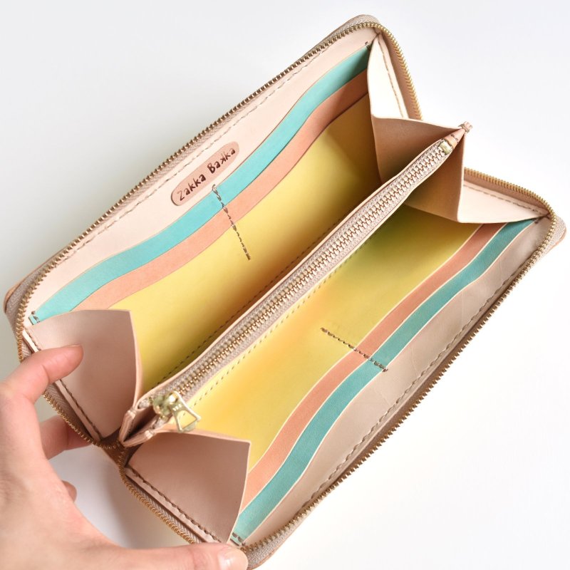 画像5: レモン（ラウンドファスナー長財布） (5)