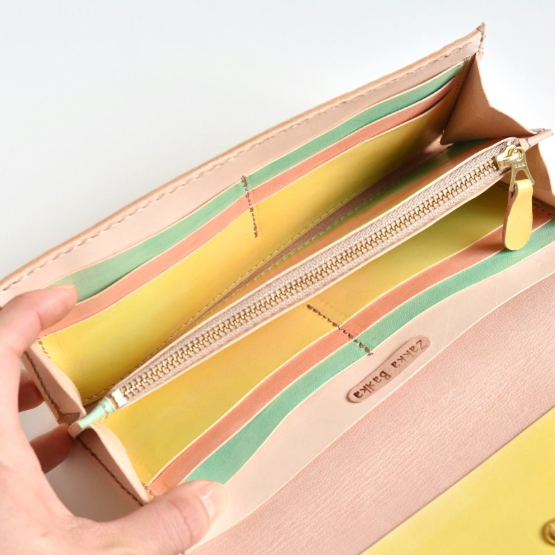 画像7: レモン(三つ折り長財布) (7)