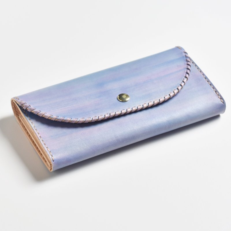 画像3: あじさい（三つ折り長財布） (3)