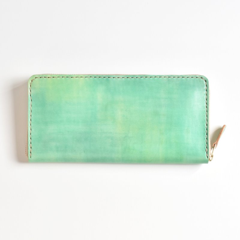 画像2: 森林浴 （ラウンドファスナー長財布） (2)