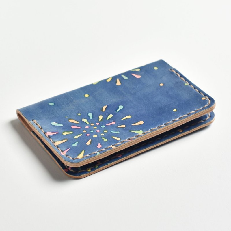 画像3: 花火  No.42（薄い名刺入れ） (3)