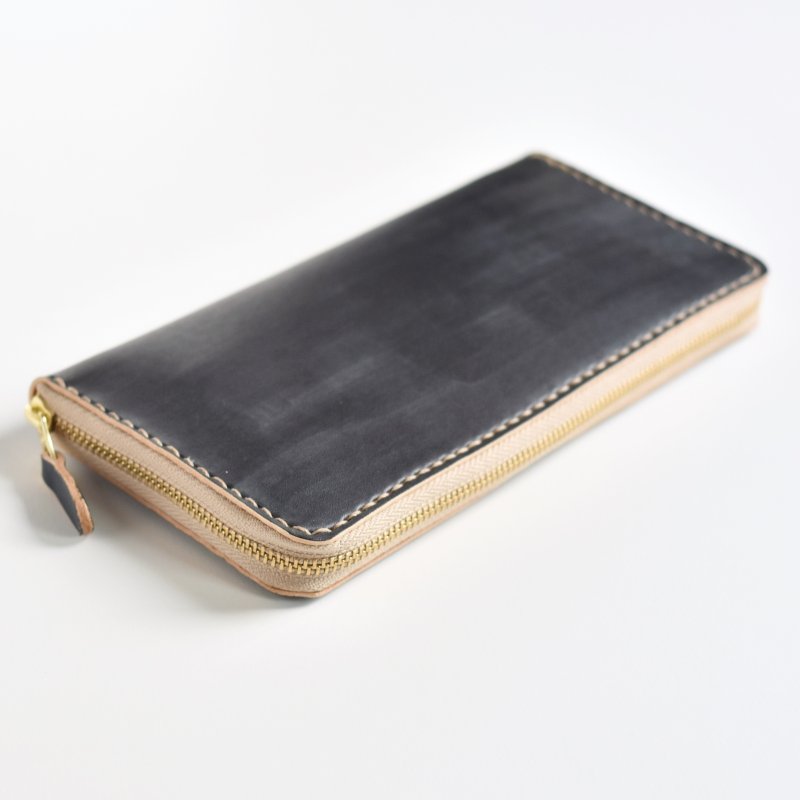 画像4: the Black（ラウンドファスナー長財布） (4)