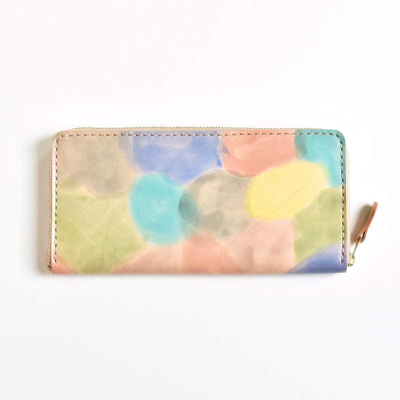 画像2: 石ころ（ラウンドファスナー長財布） (2)