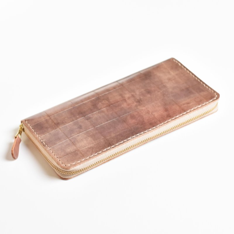 画像3: チョコレート(ラウンドファスナー長財布) (3)