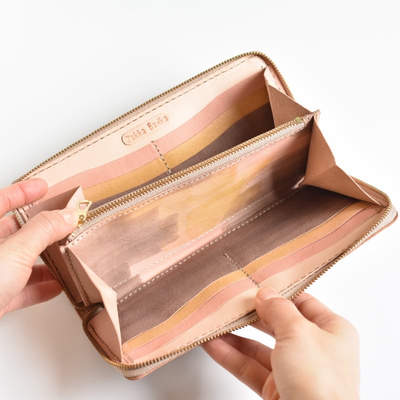 画像6: チョコレート(ラウンドファスナー長財布) (6)