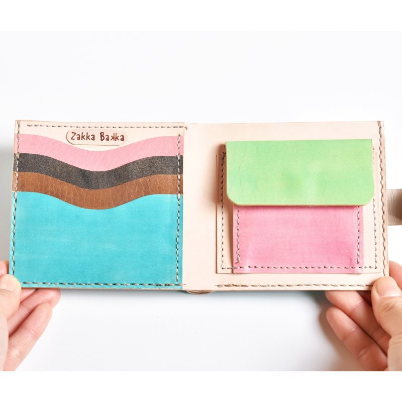 画像5: Under the Sea（ホックの二つ折り財布） (5)