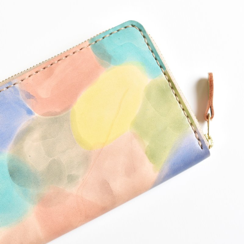 画像3: 石ころ（ラウンドファスナー長財布） (3)