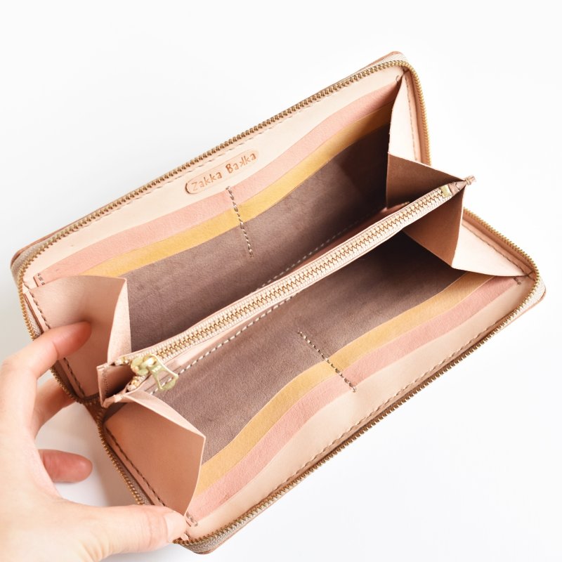 画像5: チョコレート(ラウンドファスナー長財布) (5)