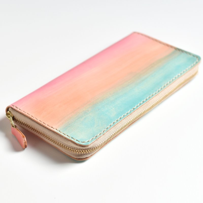 画像3: Sunset（ラウンドファスナー長財布） (3)