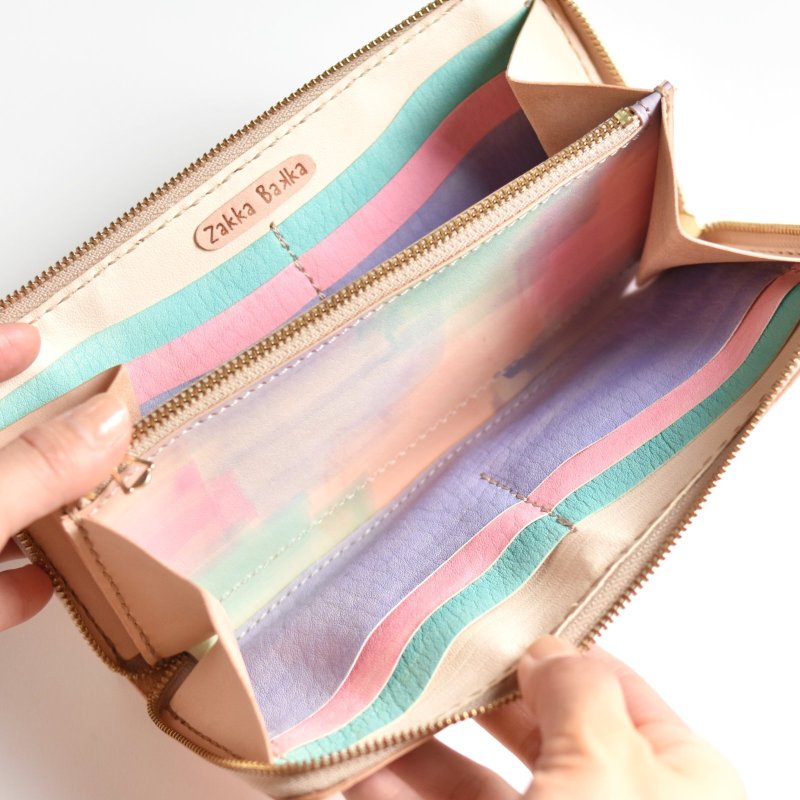 画像6: Sunset（ラウンドファスナー長財布） (6)