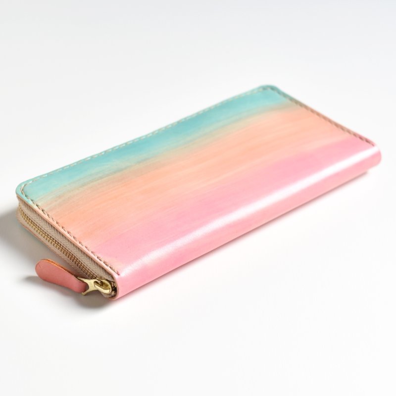 画像4: Sunset（ラウンドファスナー長財布） (4)