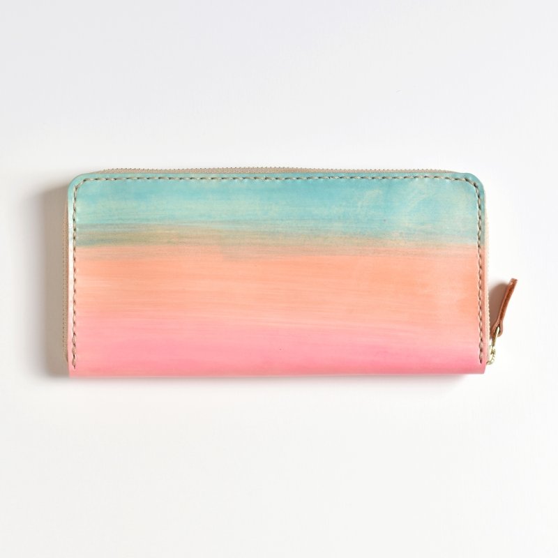 画像2: Sunset（ラウンドファスナー長財布） (2)