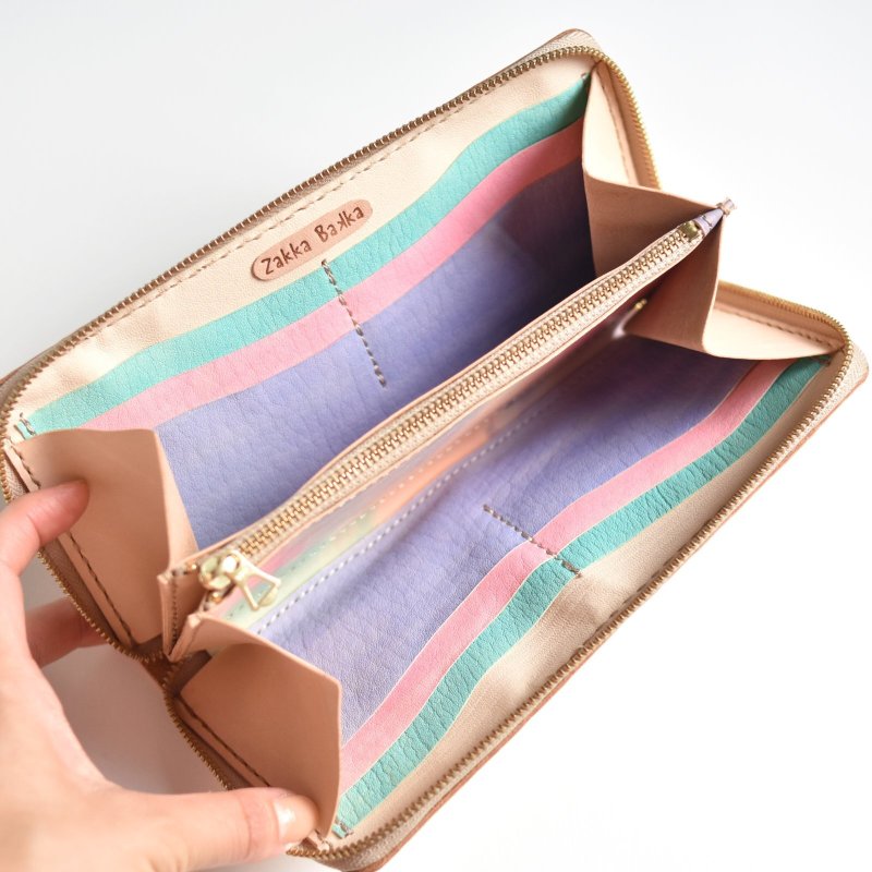 画像5: Sunset（ラウンドファスナー長財布） (5)