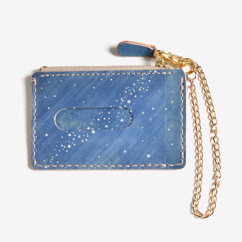画像2: 星空（ファスナー付きパスケース） (2)